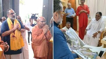 Union Minister Rajeev Chandrasekhar visits Sivagiri Mutt, delivers lecture in memory of Major Sandeep Unnikrishnan Union Minister Rajeev Chandrasekhar visits Sivagiri Mutt, delivers lecture in memory of Major Sandeep Unnikrishnan