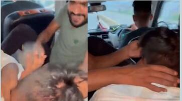 Madhya Pradesh Man Brutally Thrashed, Forced To Lick Feet In Moving Car Madhya Pradesh Man Brutally Thrashed, Forced To Lick Feet In Moving Car