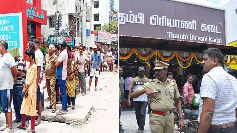 Vellore Collector orders sealing of biryani shop which announced buy one biryani get one free