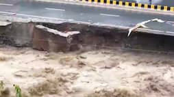 WATCH Massive chunk of National Highway collapses in Himachal Pradesh amid heavy rain