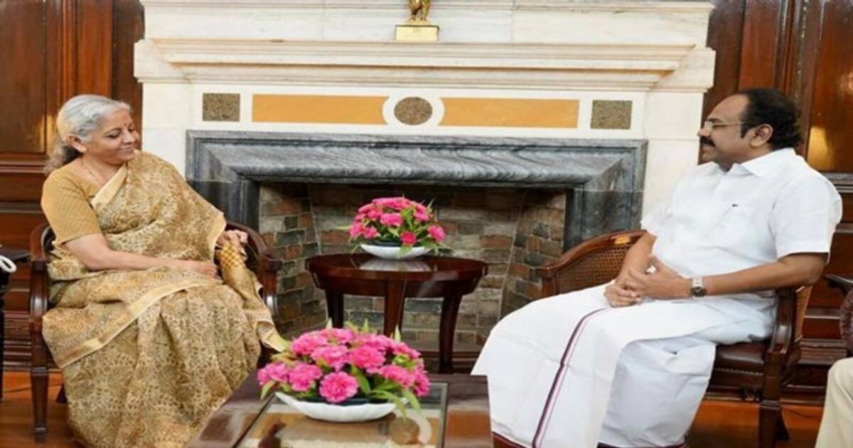 ஜிஎஸ்டி கவுன்சில் கூட்டம்: தங்கம் தென்னரசு - நிர்மலா சீதாராமன் சந்திப்பு!
