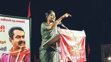 Naam tamilar katchi person kaliammal slams dmk government in dharmapuri Naam tamilar katchi person kaliammal slams dmk government in dharmapuri