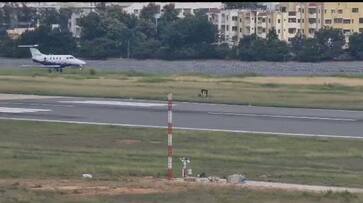 Aircraft Landing Gear Fails To Retract, Makes Emergency Landing At Bengaluru Airport Aircraft Landing Gear Fails To Retract, Makes Emergency Landing At Bengaluru Airport