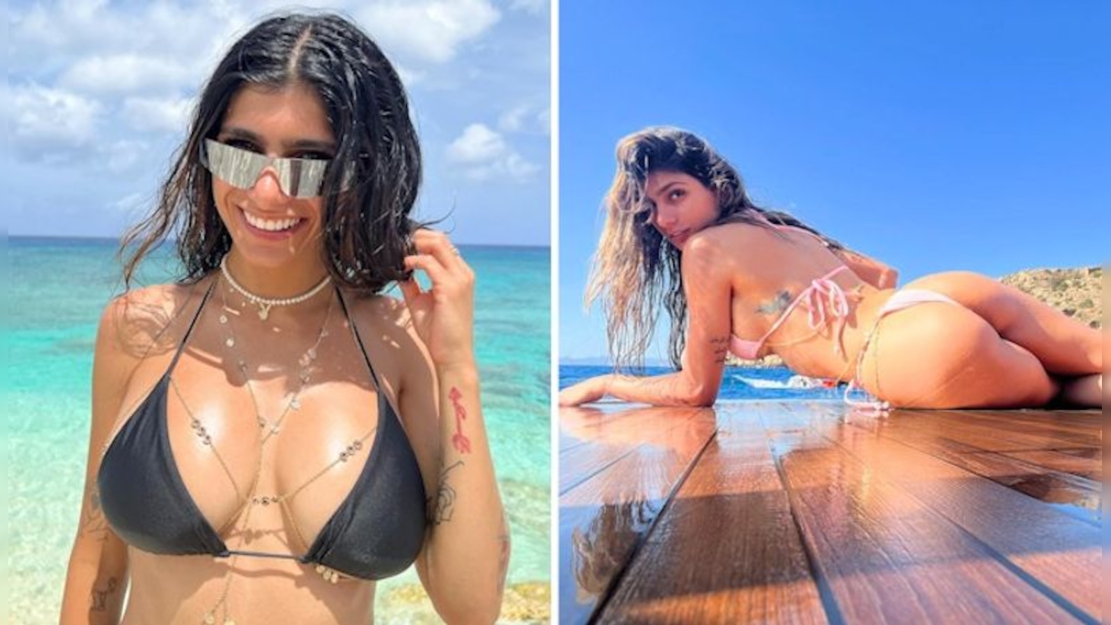 Mia Khalifa HOT Photos: Model stuns fans in her smouldering Bikinis, attires