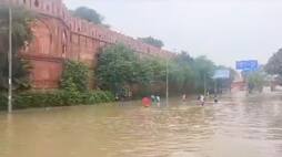 Historic Red Fort inundated as Yamuna River overflows, Delhi braces for impact WATCH AJR