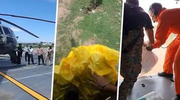 Punjab Floods: IAF drops 2000 kg of essential supplies in areas of Ambala inundated with water (WATCH) snt Punjab Floods: IAF drops 2000 kg of essential supplies in areas of Ambala inundated with water (WATCH) snt
