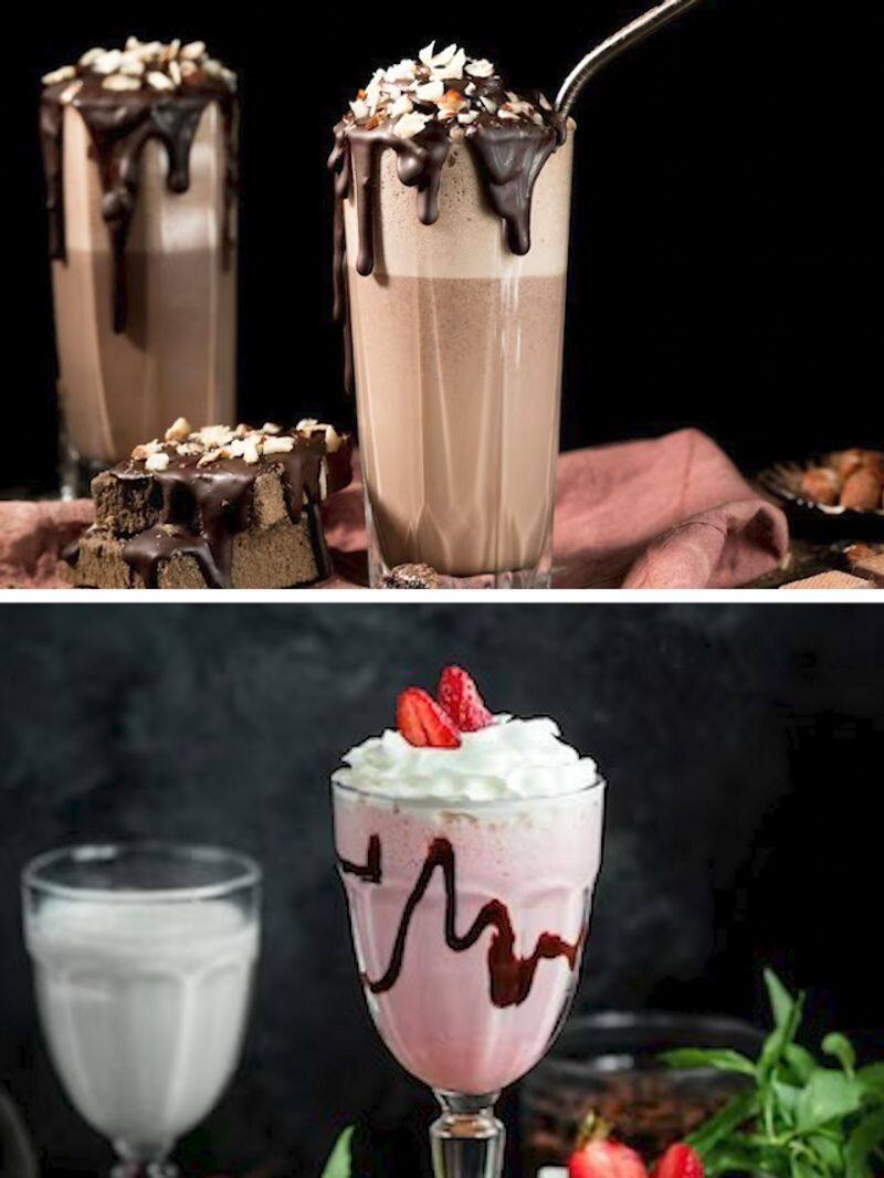 Chocolate to Strawberry 6 Milkshakes popular in India