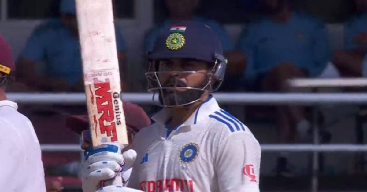 80 பந்துகளுக்கு பிறகு முதல் பவுண்டரி அடித்து கொண்டாடிய விராட் கோலி; வைரலாகும் வீடியோ!