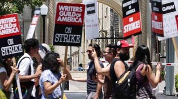 Hollywood on strike SAG AFTRA join hands with writes association strike Hollywood on strike SAG AFTRA join hands with writes association strike