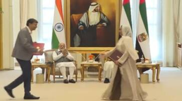 IIT Delhi campus in Adu dhabi MoU signed in UAE in presence of Indian PM Modi IIT Delhi campus in Adu dhabi MoU signed in UAE in presence of Indian PM Modi