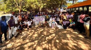 Many youngsters and government officials joined hand to clean thamirabarani river Many youngsters and government officials joined hand to clean thamirabarani river