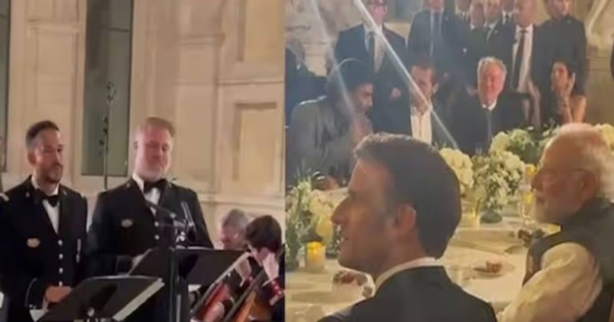 பிரான்ஸில் ஒலித்த ‘ஜெய் ஹோ’: ரசித்து கேட்ட பிரதமர் மோடி!