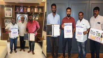 Actor Surya Signed in One Crore Signature Movement by DYFI team Actor Surya Signed in One Crore Signature Movement by DYFI team