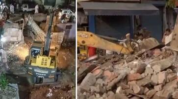 One Hindu temple demolished, another attacked with rockets in Pakistan's Sindh province One Hindu temple demolished, another attacked with rockets in Pakistan's Sindh province