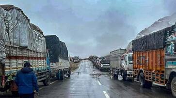 75000 Loaded Trucks Stuck Across Tamil Nadu Due To Heavy Rain 75000 Loaded Trucks Stuck Across Tamil Nadu Due To Heavy Rain