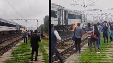 Bhopal Delhi Vande Bharat train coach catches fire no injuries reported ksm Bhopal Delhi Vande Bharat train coach catches fire no injuries reported ksm