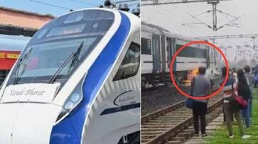 Fire In Bhopal-Delhi Vande Bharat Train Fire In Bhopal-Delhi Vande Bharat Train