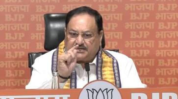 Rajasthan Election 2023: JP Nadda unveils BJP's promises in poll manifesto; check details AJR Rajasthan Election 2023: JP Nadda unveils BJP's promises in poll manifesto; check details AJR