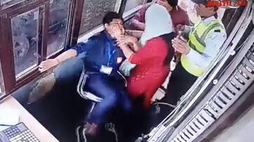 Toll Plaza Employee Threatened, Hair Pulled in Greater Noida KRJ Toll Plaza Employee Threatened, Hair Pulled in Greater Noida KRJ