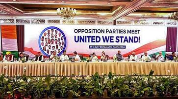 A view of the strength of the parties present in the opposition meeting A view of the strength of the parties present in the opposition meeting