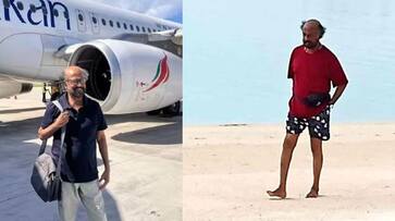Superstar Rajinikanth Relax in Maldives Beach JMS Superstar Rajinikanth Relax in Maldives Beach JMS