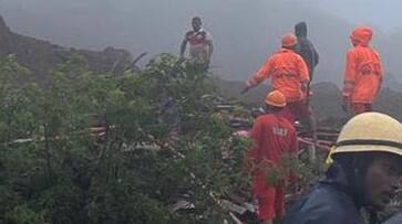 Maharashtra Landslide Search Ops Called Off death toll at 27 and 57 Still Missing ksm Maharashtra Landslide Search Ops Called Off death toll at 27 and 57 Still Missing ksm