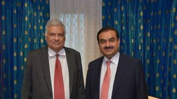 Gautam Adani Met Sri Lankan President Ranil Wickremesinghe Discussed Colombo Port Gautam Adani Met Sri Lankan President Ranil Wickremesinghe Discussed Colombo Port
