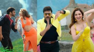 Chiranjeevi and Tamannaah beautiful dance in Bholaa shankar movie Milky Beauty song dtr Chiranjeevi and Tamannaah beautiful dance in Bholaa shankar movie Milky Beauty song dtr