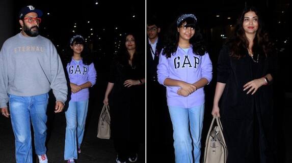 Aishwarya Rai Bachchan finally gave black airport outfits a break