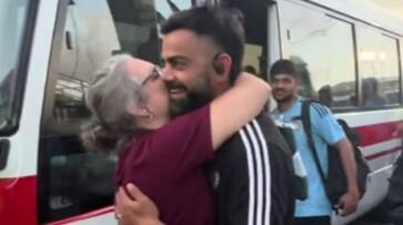 Joshua Da Silva mother met virat kohli hugged and kissed, emotional CRA Joshua Da Silva mother met virat kohli hugged and kissed, emotional CRA