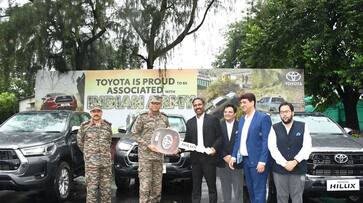 Toyota kirloskar handover all new hilux pickup to Indian Army ckm Toyota kirloskar handover all new hilux pickup to Indian Army ckm