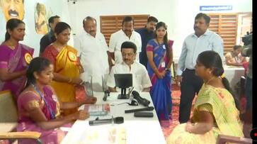 Chief Minister Stalin inaugurated a special camp for the Women Entitlement Scheme Chief Minister Stalin inaugurated a special camp for the Women Entitlement Scheme