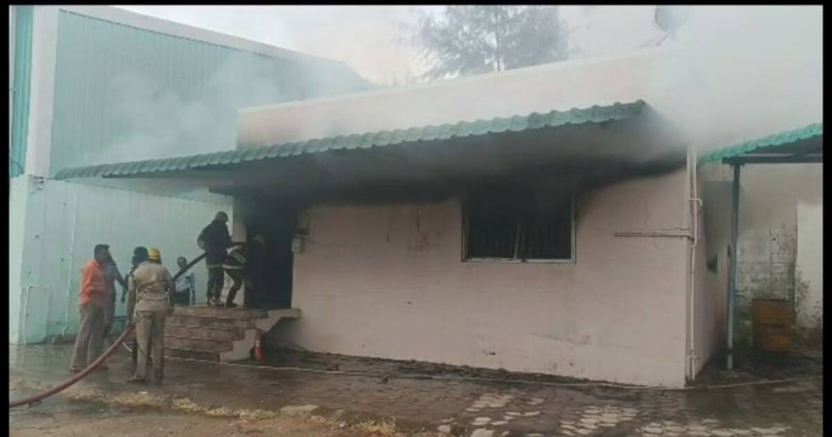 நாமக்கல்லில் கேஸ் கசிவால் ஏற்பட்ட தீ விபத்தில் கணவன், மனைவி உயிரிழப்பு