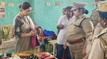Actress and NCW Member kushboo went to Puzhal women prison yesterday Actress and NCW Member kushboo went to Puzhal women prison yesterday