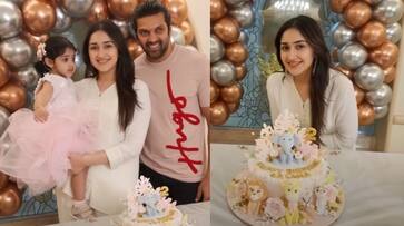 Arya sayeesha daughter Ariana birthday celebration Arya sayeesha daughter Ariana birthday celebration