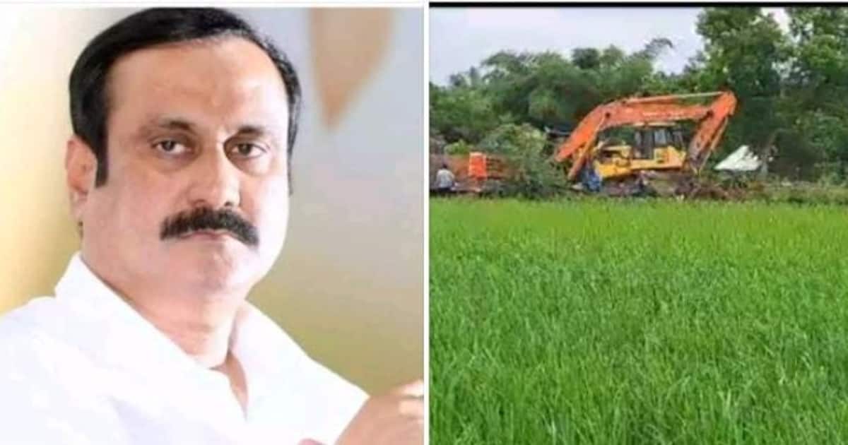 கோயில் விளைநிலங்களுக்கான குத்தகை நெல் பாக்கியை தள்ளுபடி செய்யுங்கள்! -அன்புமணி