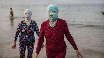 do you know Facekini trend taking off in China amid record-breaking extreme heat do you know Facekini trend taking off in China amid record-breaking extreme heat