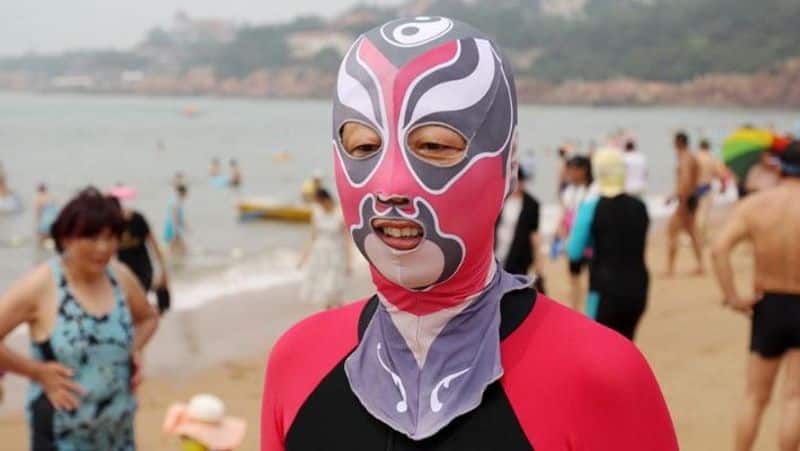 do you know Facekini trend taking off in China amid record-breaking extreme heat