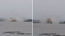 WATCH Indian Oil's gas pipeline bursts in River Yamuna, water gushes up in Uttar Pradesh town AJR