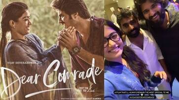 Rashmika Mandanna Special Post On Dear Comrade Movie JMS Rashmika Mandanna Special Post On Dear Comrade Movie JMS