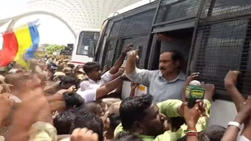 pattali makkal katchi president anbumani ramadoss against nlc factory at cuddalore