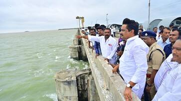 minister vemula prashant reddy alerts godavari belt people as srsp project opens gates for flood water kms minister vemula prashant reddy alerts godavari belt people as srsp project opens gates for flood water kms