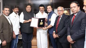Asian Chess Federation given Man of the Year Award to Tamil Nadu CM Stalin Asian Chess Federation given Man of the Year Award to Tamil Nadu CM Stalin
