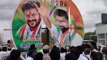 groups Clash in Uppal Congress ahead of Revanth Reddy visits flood affected areas ksm groups Clash in Uppal Congress ahead of Revanth Reddy visits flood affected areas ksm