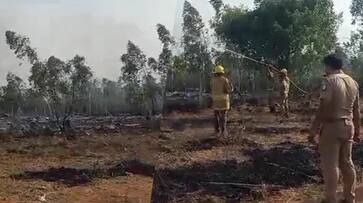 A fire broke out in a country explosives making workshop near Pudukottai! A fire broke out in a country explosives making workshop near Pudukottai!