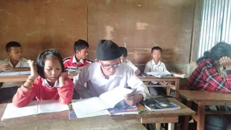 78 year old walks 3 kilometres to attend his school classes iwh