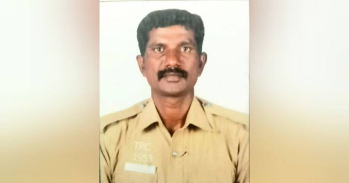 வாகன ஓட்டிக்கு உதவி செய்ய சென்ற காவலர் கார் மோதி பலி; தொழில் அதிபர் கைது