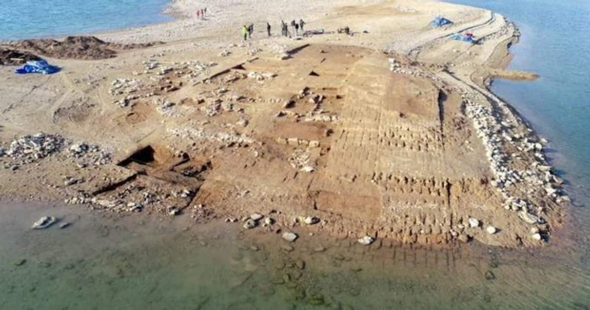 3,400 ஆண்டுகள் பழமையான நகரம் நதிக்கு அடியில் கண்டுபிடிப்பு.. வறட்சியால் வெளிவந்த வரலாற்று உண்மை.. 