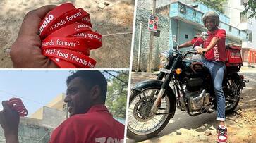 Best Sunday ever Zomato CEO Deepinder Goyal delivers food friendship bands netizens react gcw Best Sunday ever Zomato CEO Deepinder Goyal delivers food friendship bands netizens react gcw