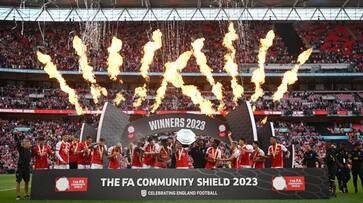 Football WATCH: Arteta 'relieved' after Arsenal beats Man City on penalties to clinch Community Shield title osf Football WATCH: Arteta 'relieved' after Arsenal beats Man City on penalties to clinch Community Shield title osf